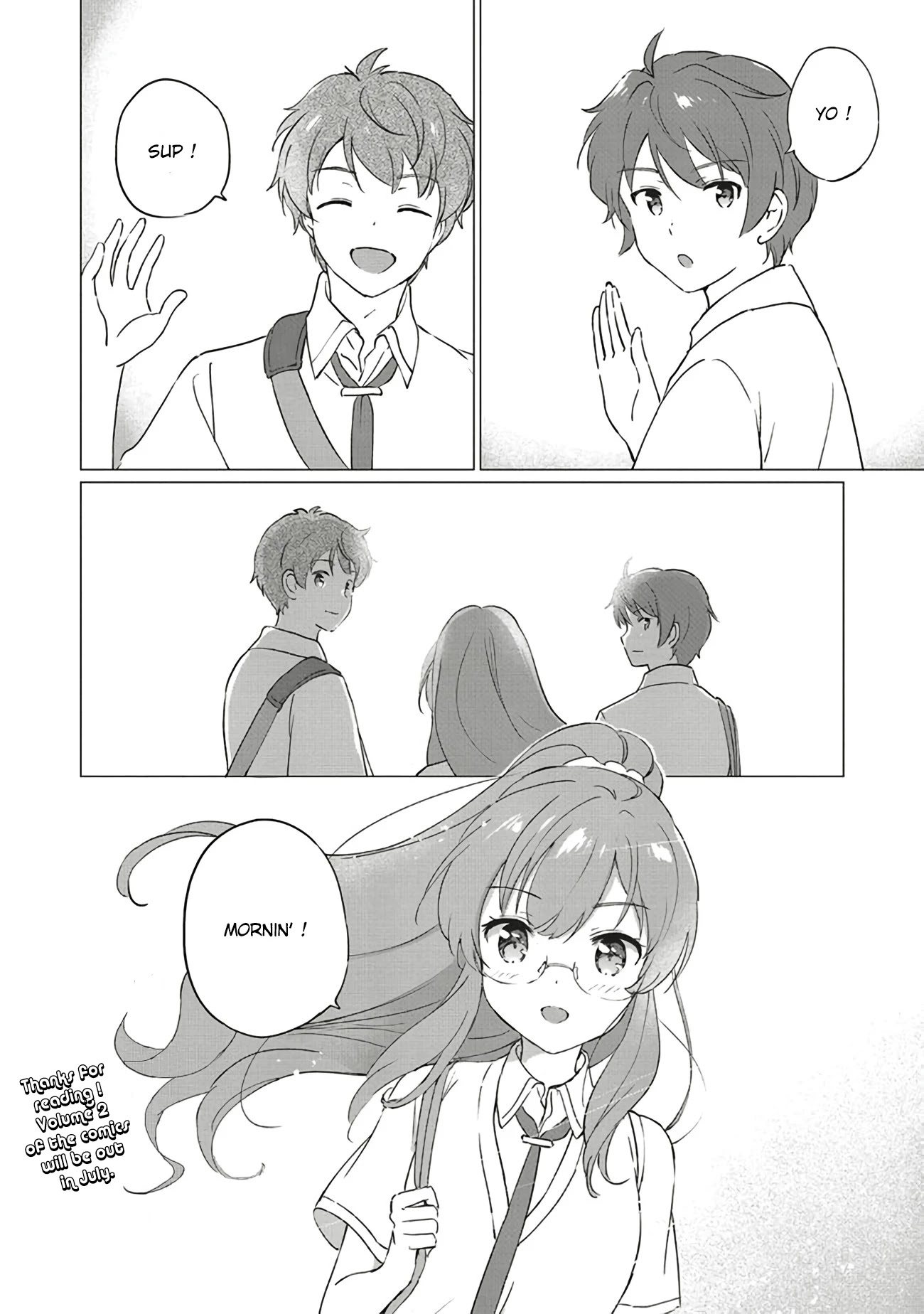 Read Rascal Does Not Dream of Logical Witch ENGLISH Manga Online