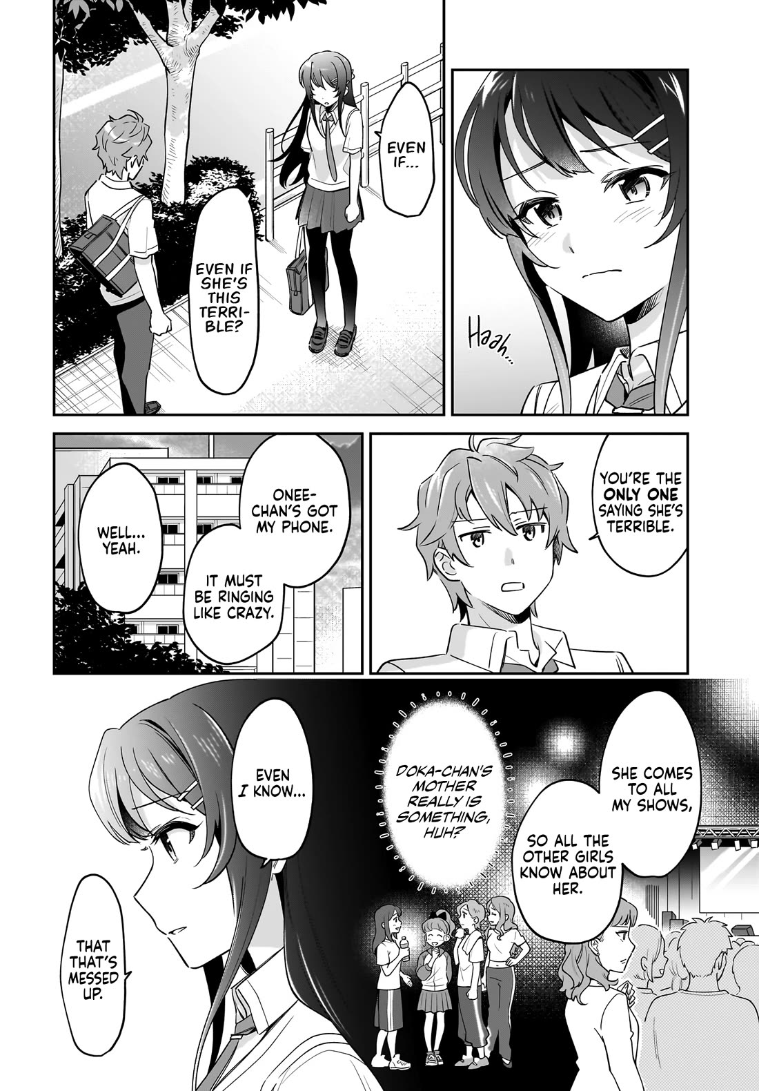 Read Rascal Does Not Dream of Siscon Idol ENGLISH Manga Online