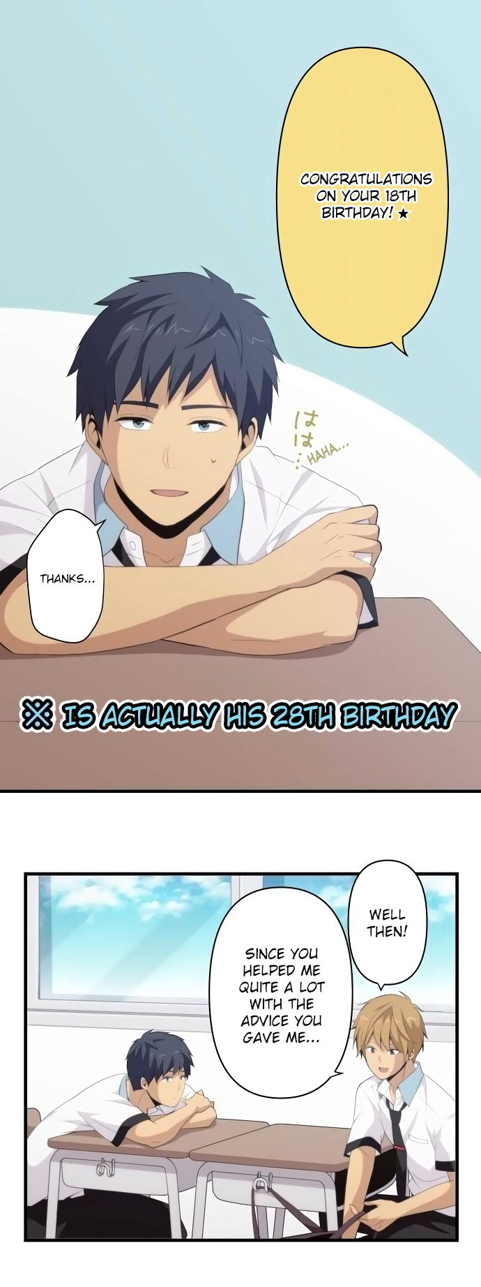 Read ReLIFE ENGLISH Manga Online