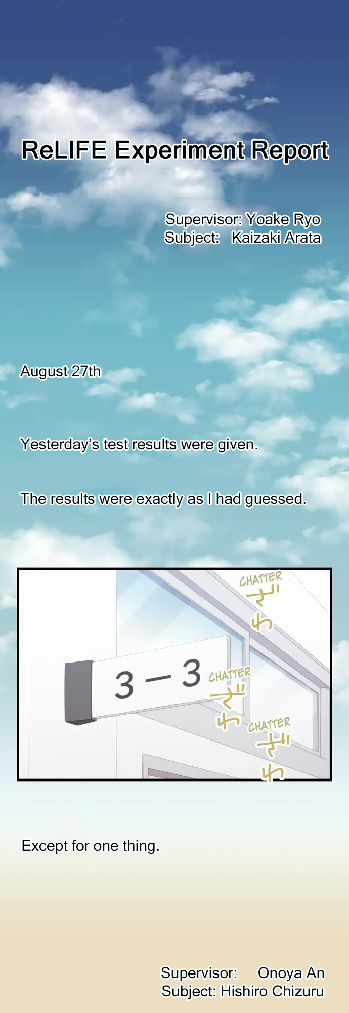 Read ReLIFE ENGLISH Manga Online