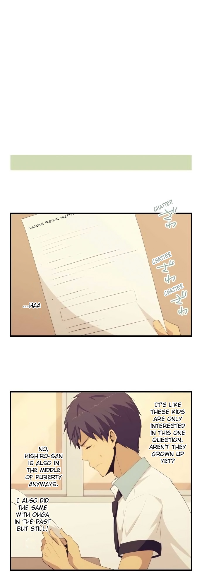 Read ReLIFE ENGLISH Manga Online