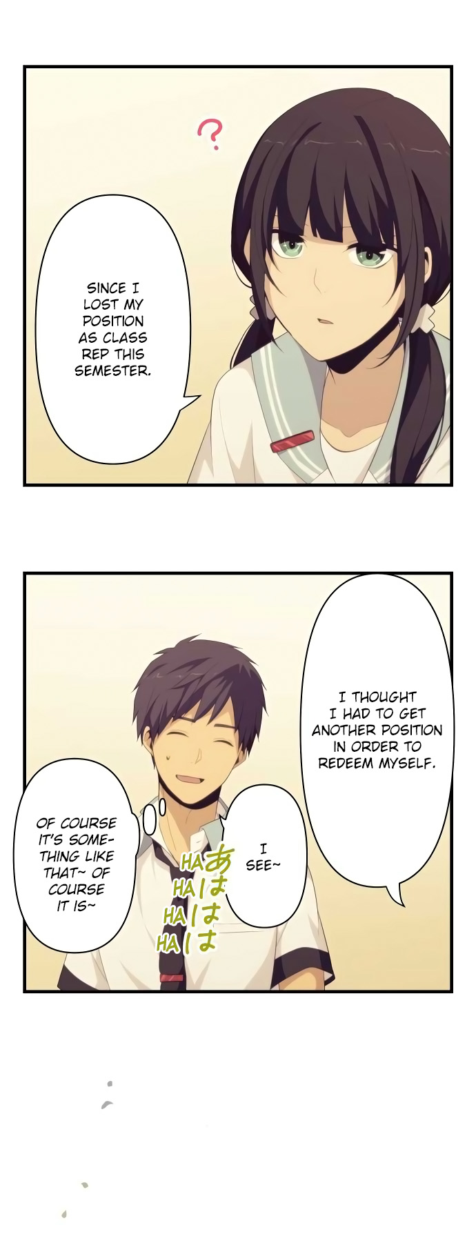 Read ReLIFE ENGLISH Manga Online