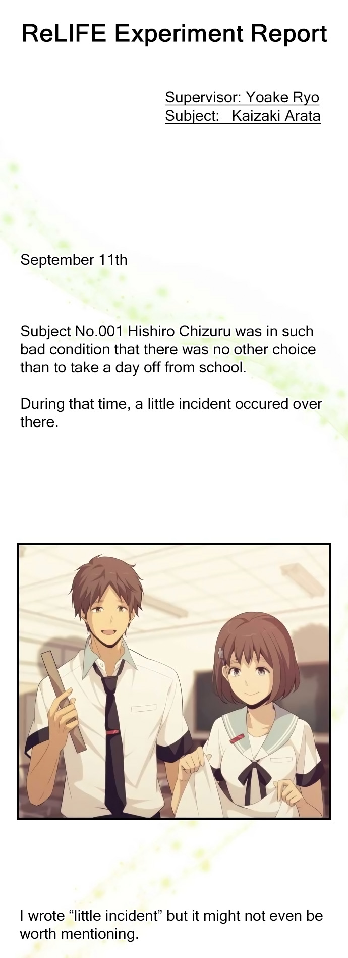 Read ReLIFE ENGLISH Manga Online