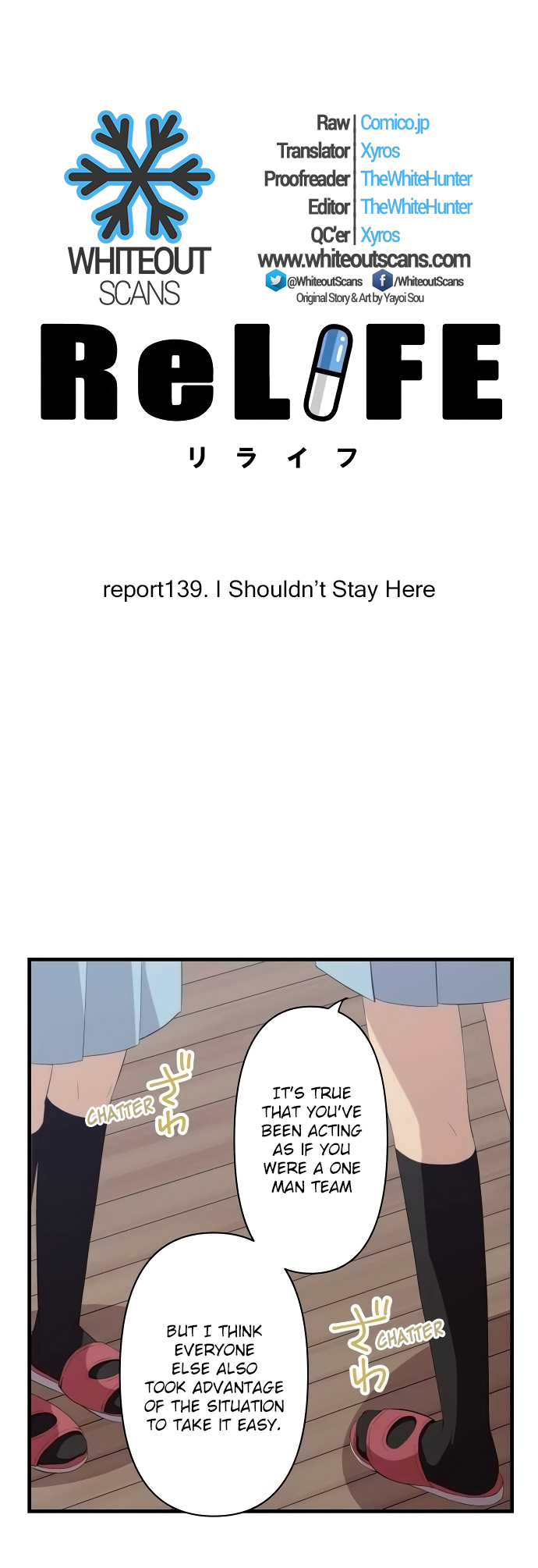 Read ReLIFE ENGLISH Manga Online