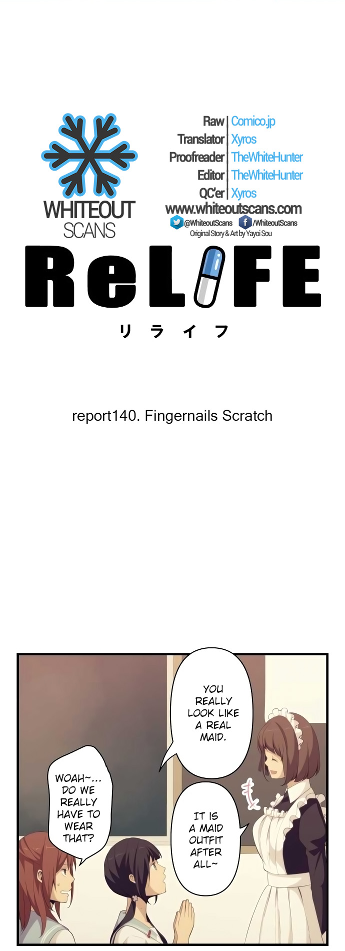 Read ReLIFE ENGLISH Manga Online