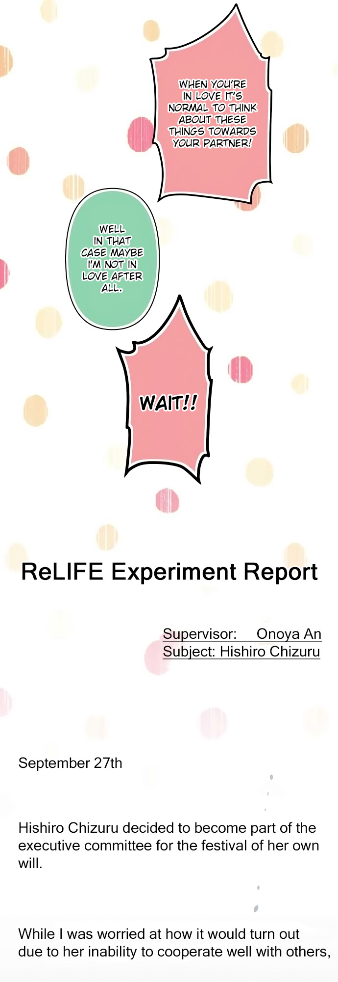 Read ReLIFE ENGLISH Manga Online