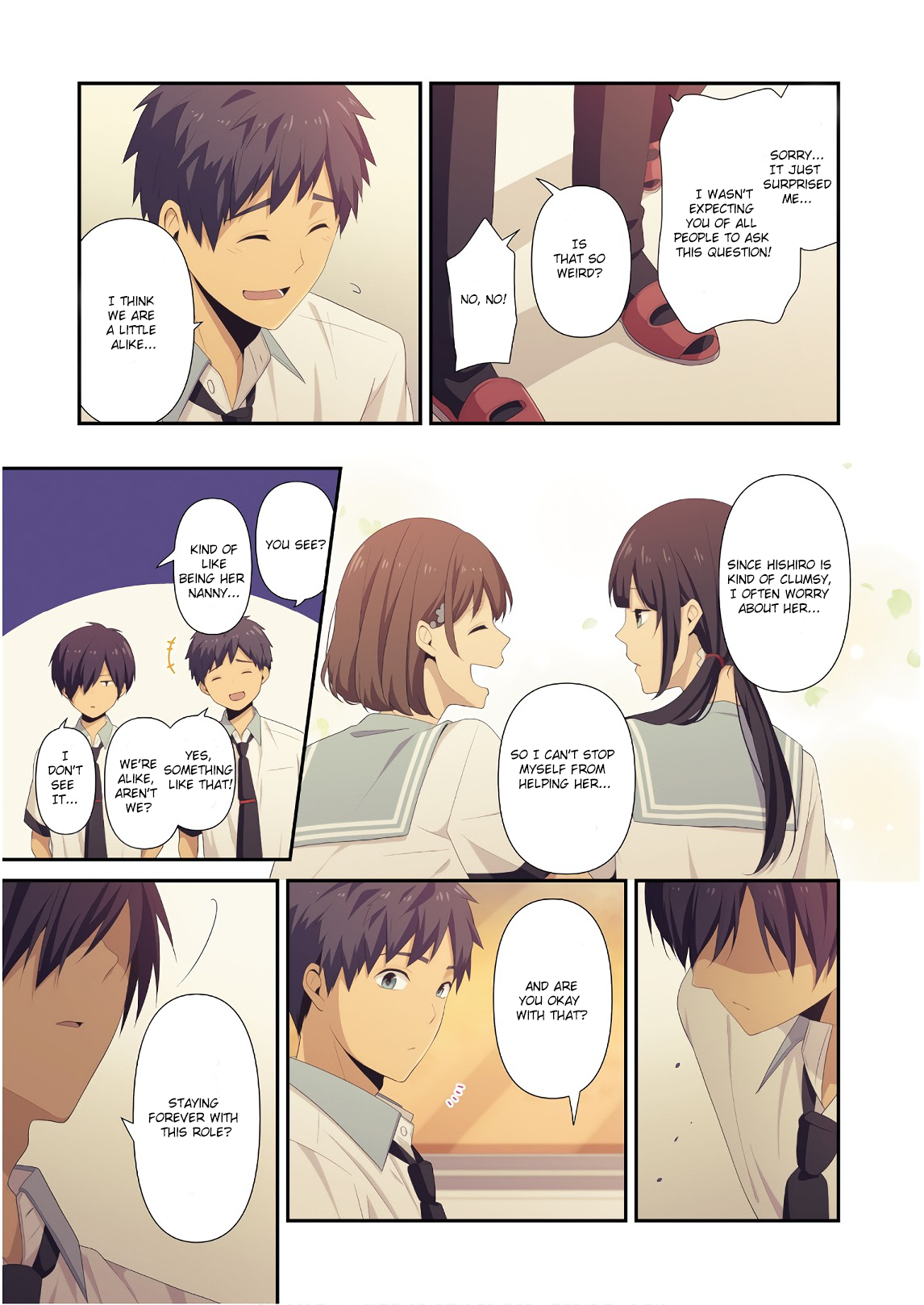 Read ReLIFE ENGLISH Manga Online