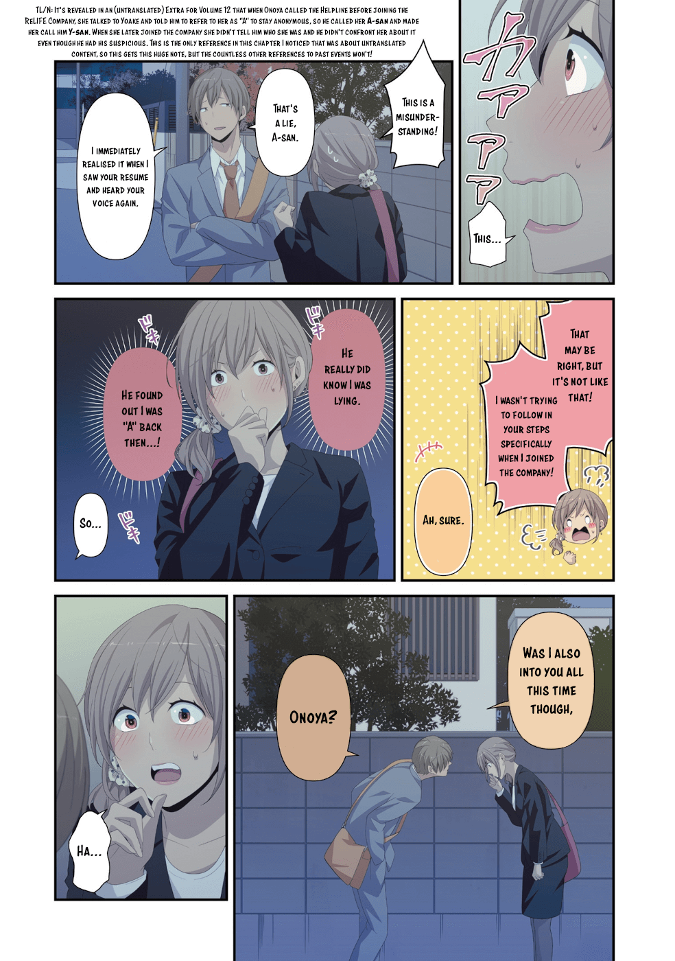 Read ReLIFE ENGLISH Manga Online