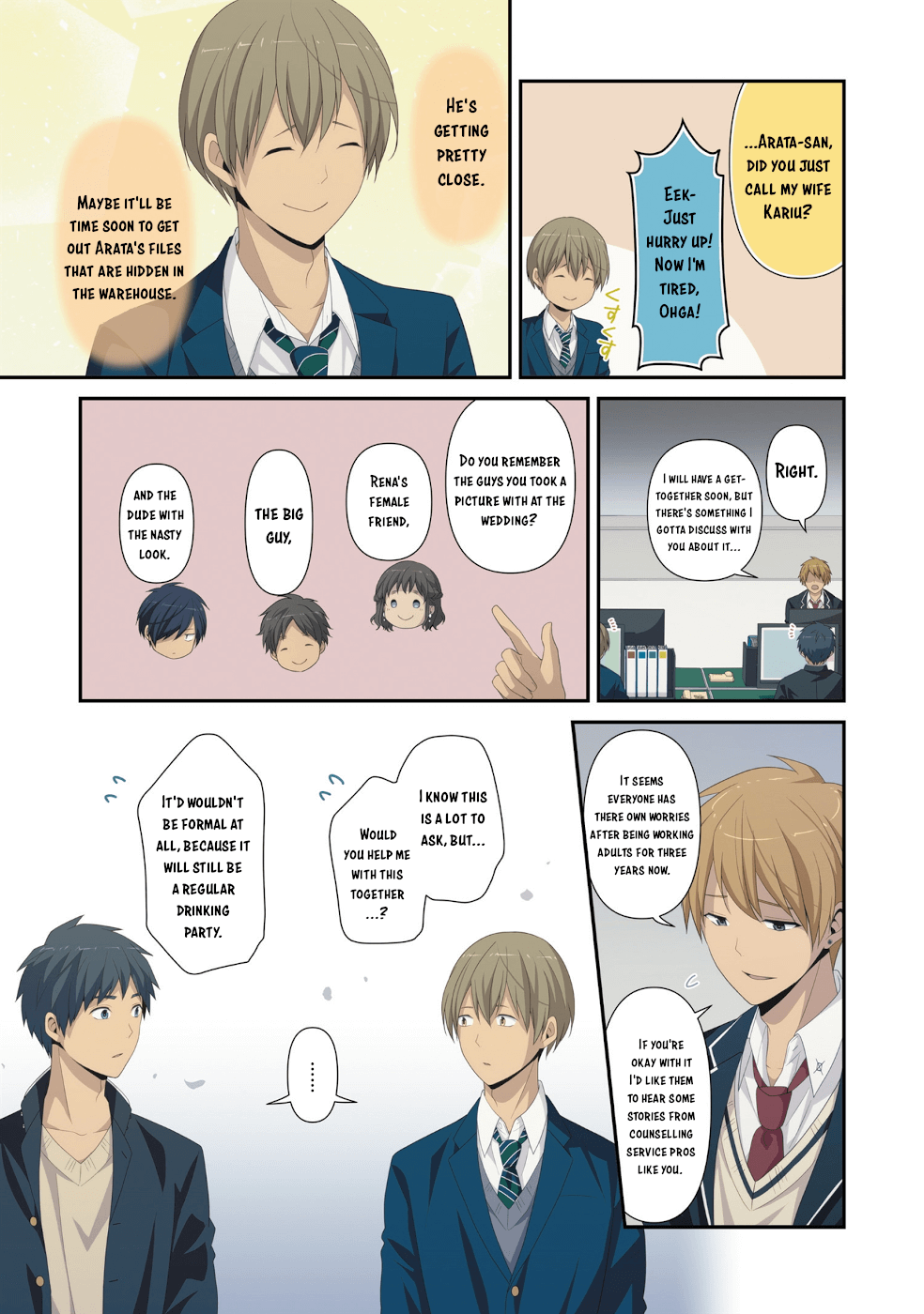 Read ReLIFE ENGLISH Manga Online