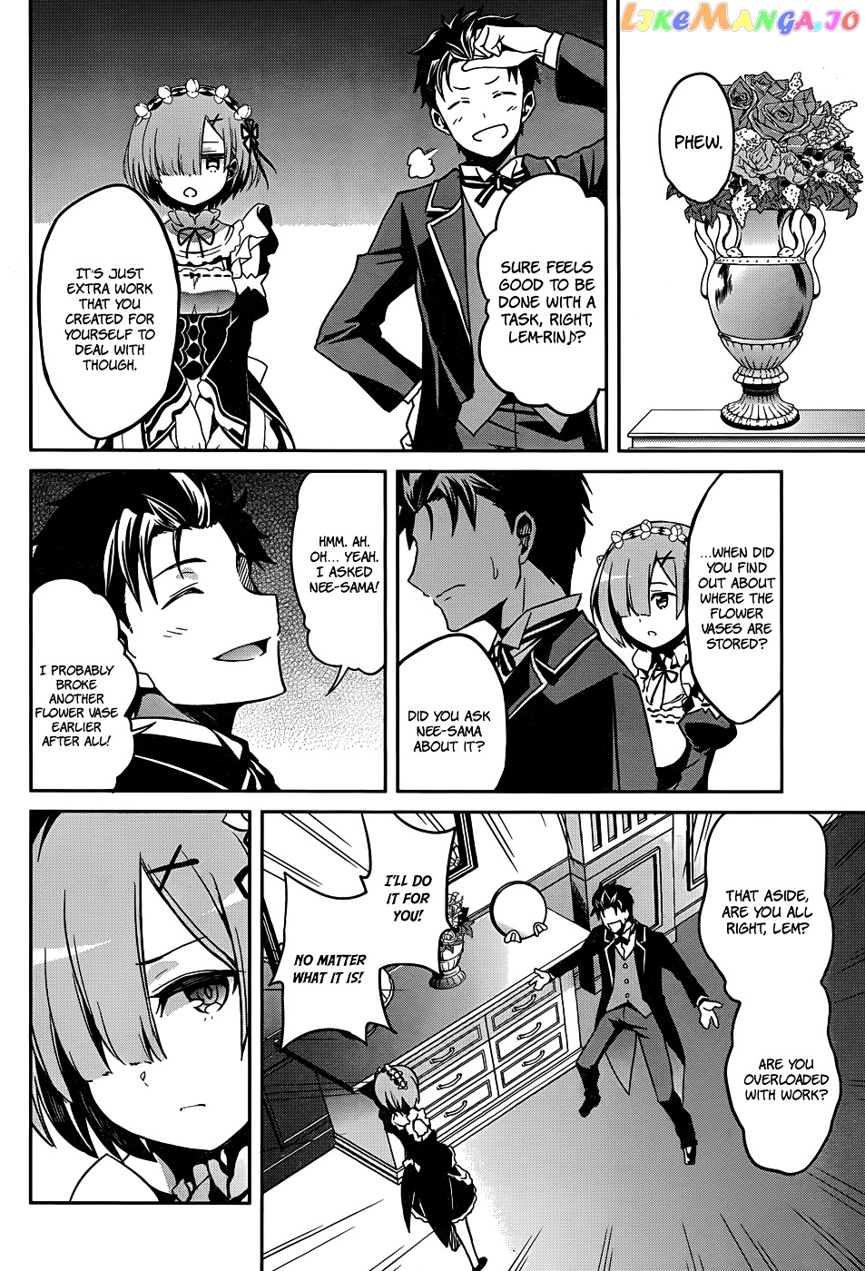 Read Re_Zero Kara Hajimeru Isekai Seikatsu - Dainishou - Yashiki no Shuukan Hen ENGLISH Manga Online