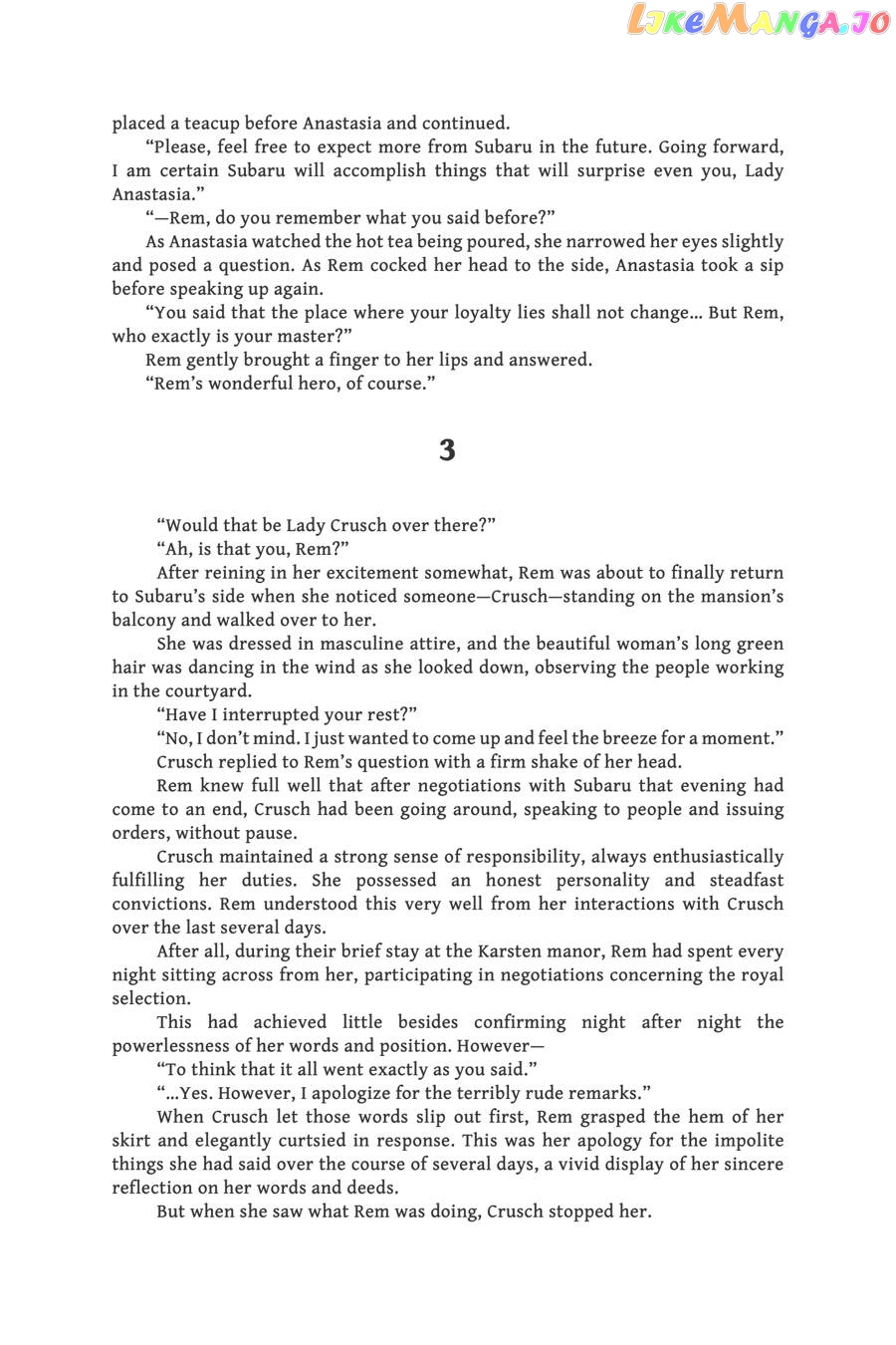 Read Re_Zero kara Hajimeru Isekai Seikatsu - Daisanshou - Truth of Zero ENGLISH Manga Online
