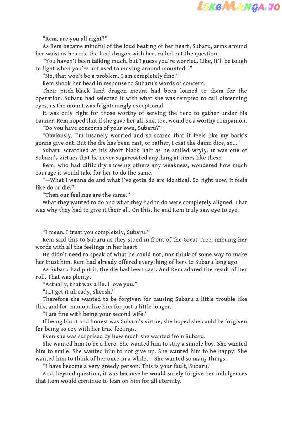 Read Re_Zero kara Hajimeru Isekai Seikatsu - Daisanshou - Truth of Zero ENGLISH Manga Online