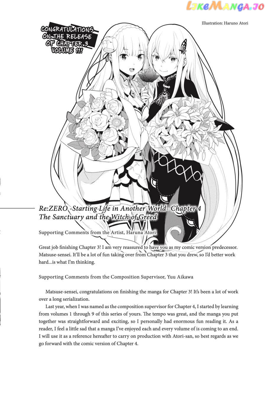Read Re_Zero kara Hajimeru Isekai Seikatsu - Daisanshou - Truth of Zero ENGLISH Manga Online