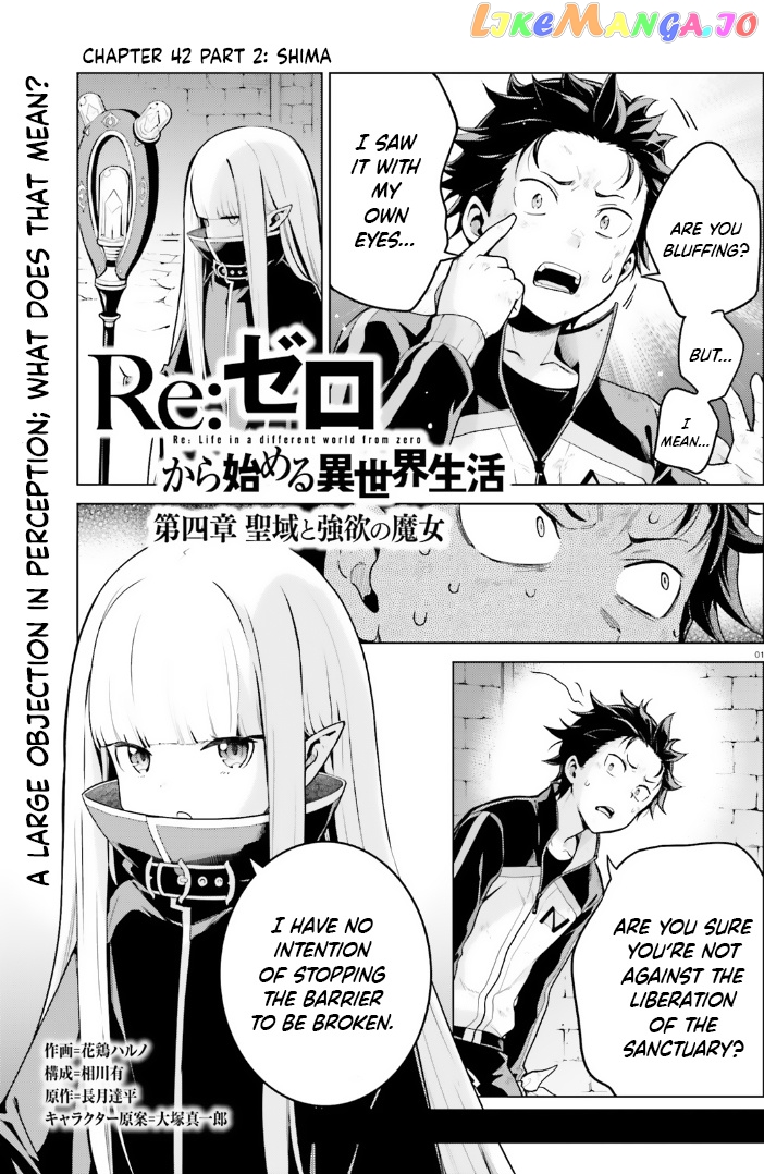 Read Re_zero Kara Hajimeru Isekai Seikatsu Dai 4-Shou - Seiiki To Gouyoku No Majo ENGLISH Manga Online