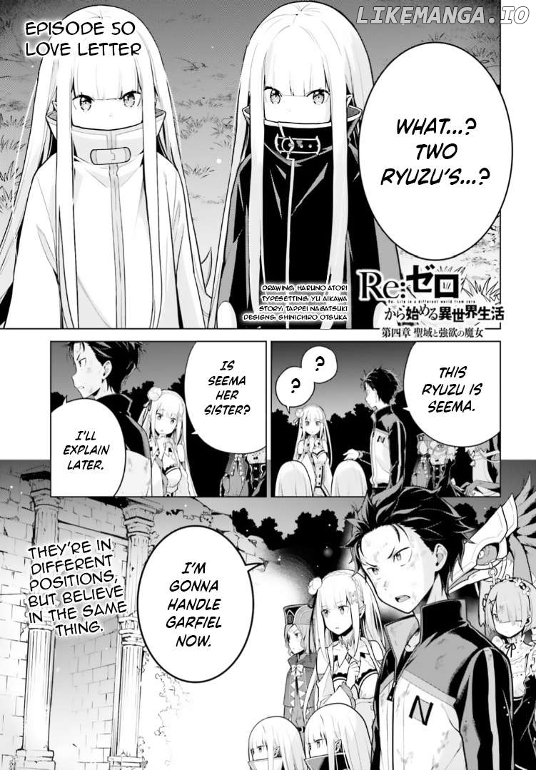 Read Re_zero Kara Hajimeru Isekai Seikatsu Dai 4-Shou - Seiiki To Gouyoku No Majo ENGLISH Manga Online