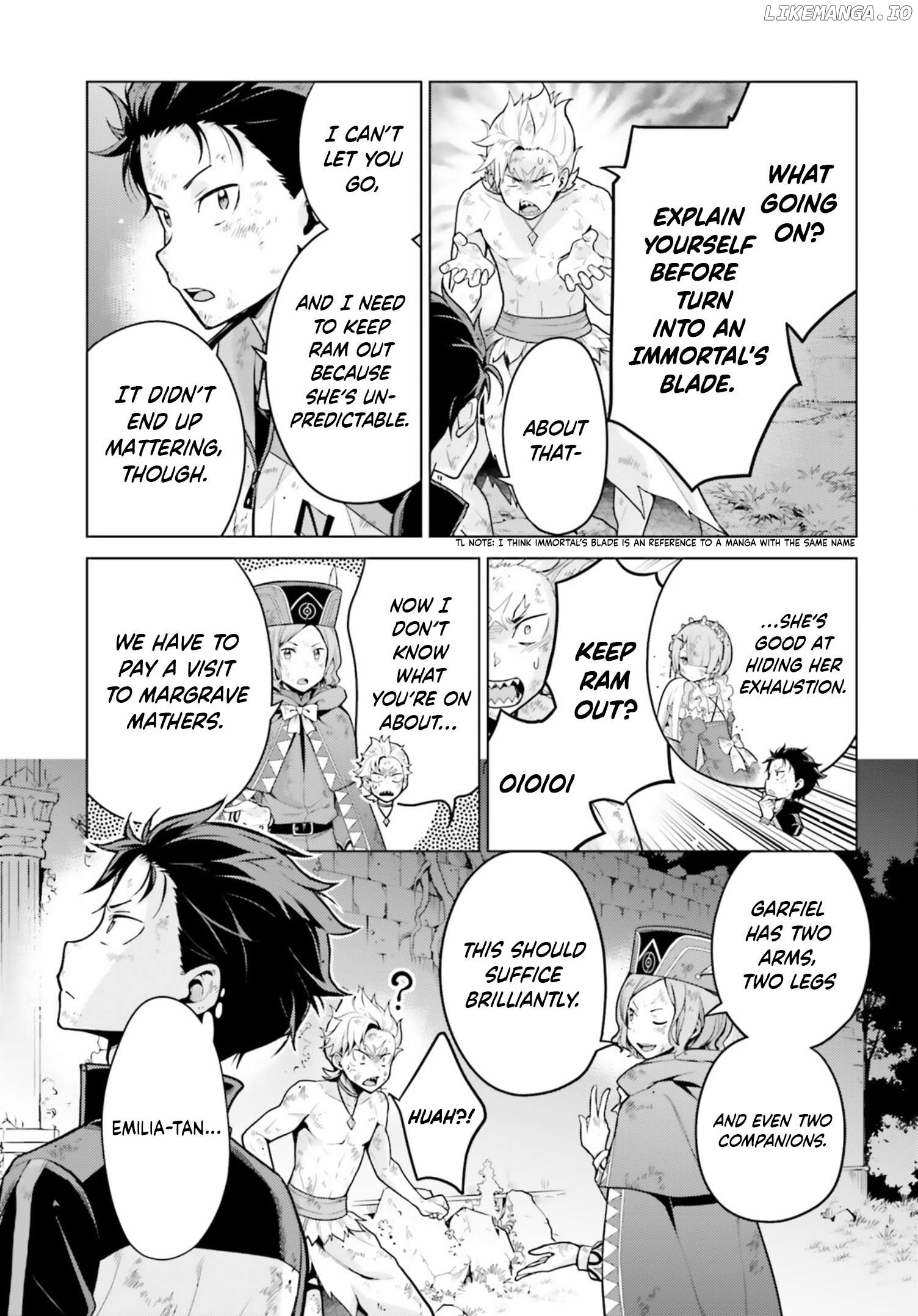 Read Re_zero Kara Hajimeru Isekai Seikatsu Dai 4-Shou - Seiiki To Gouyoku No Majo ENGLISH Manga Online