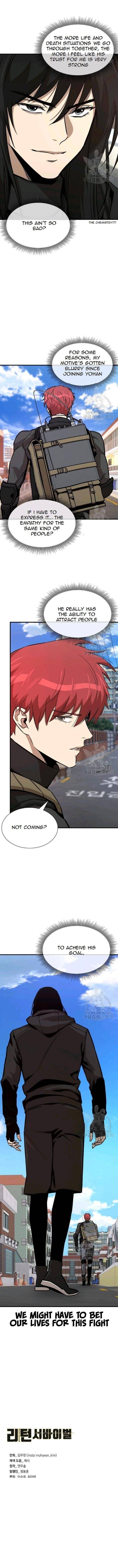 Read Return Survival ENGLISH Manga Online