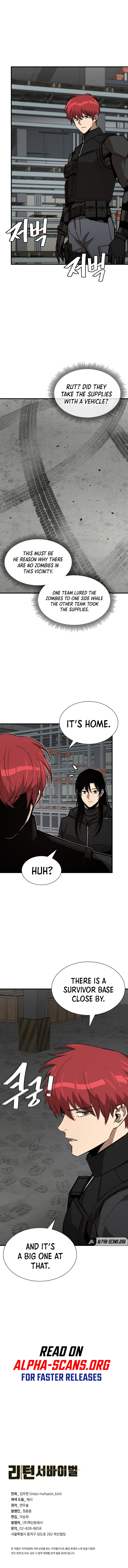 Read Return Survival ENGLISH Manga Online