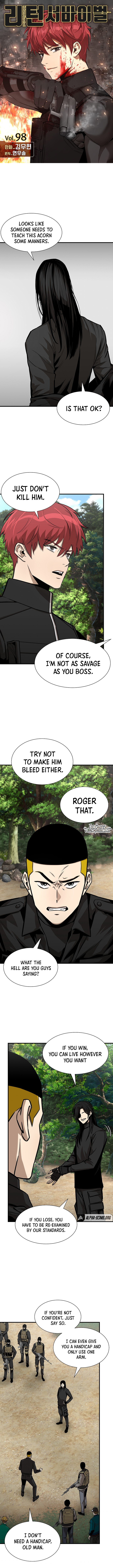 Read Return Survival ENGLISH Manga Online