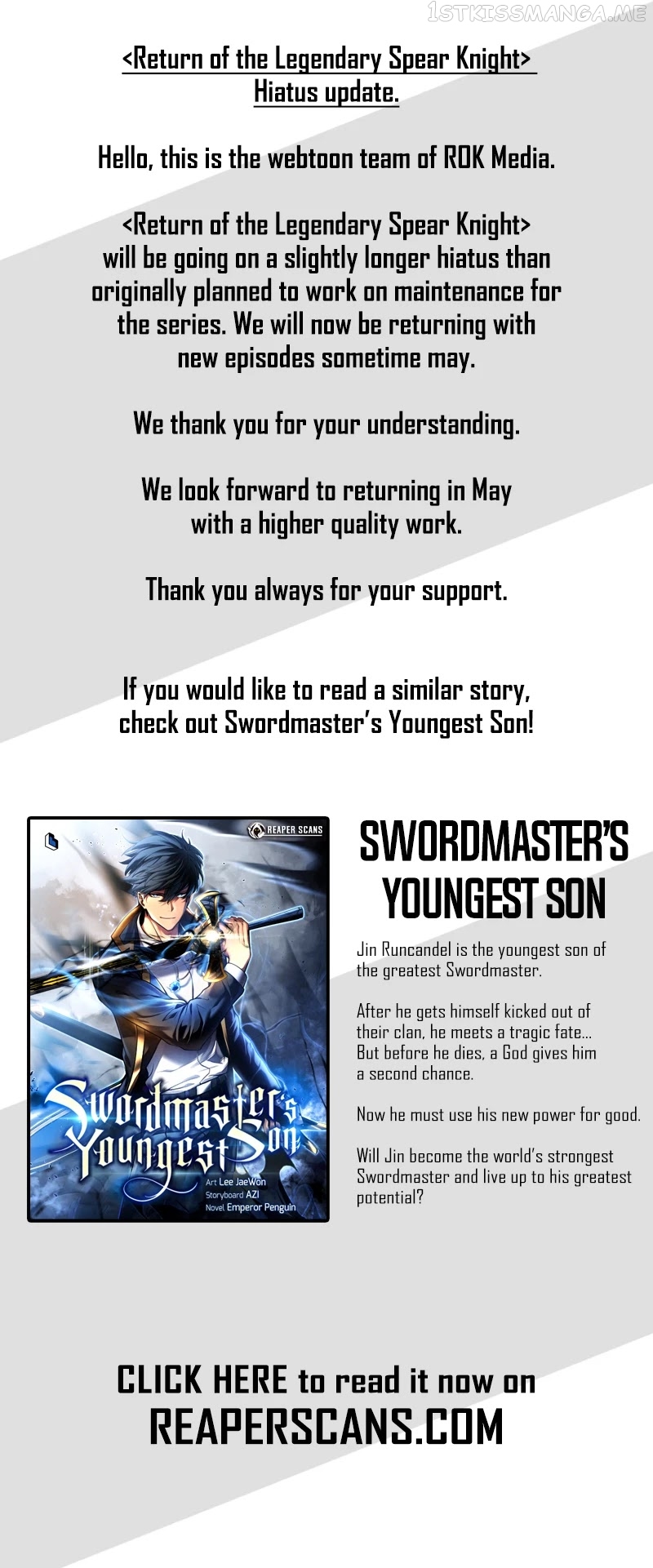 Read Return of the Legendary Spear Knight ENGLISH Manga Online