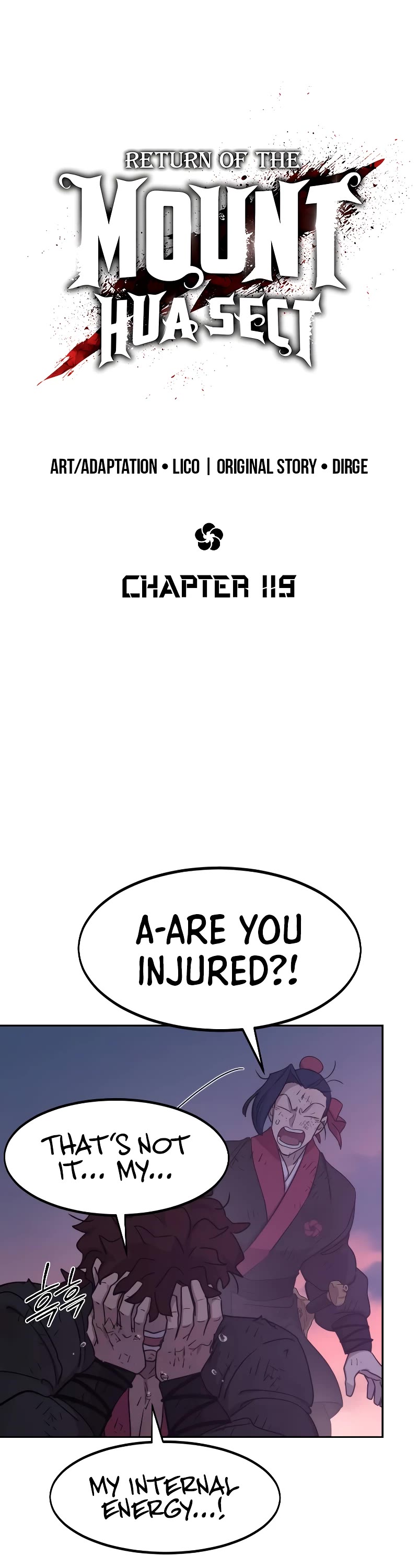 Read Return of the Mount Hua Sect ENGLISH Manga Online