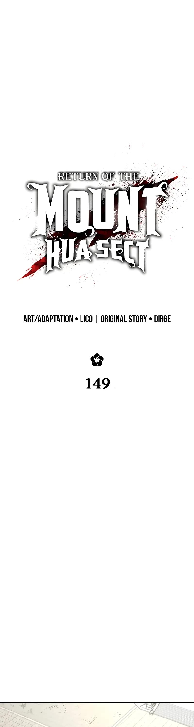 Read Return of the Mount Hua Sect ENGLISH Manga Online