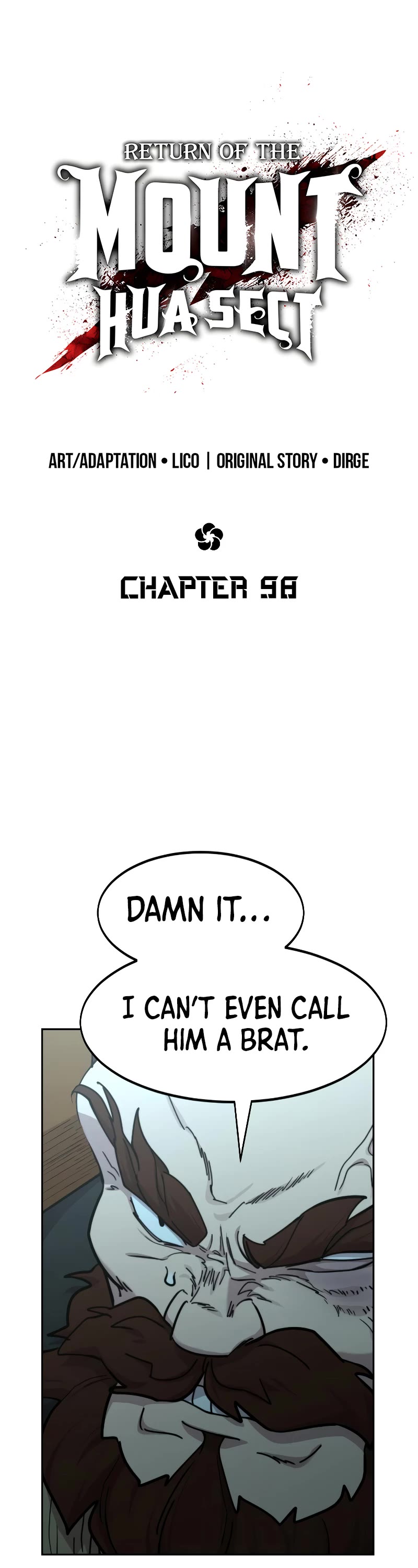 Read Return of the Mount Hua Sect ENGLISH Manga Online