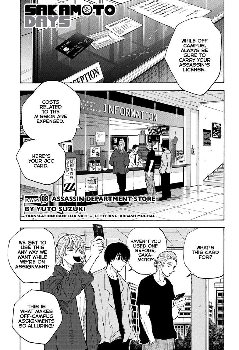 Read Sakamoto Days ENGLISH Manga Online