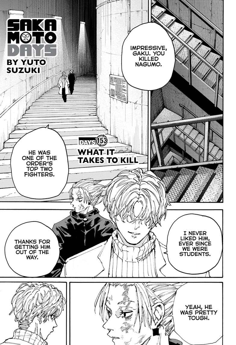 Read Sakamoto Days ENGLISH Manga Online