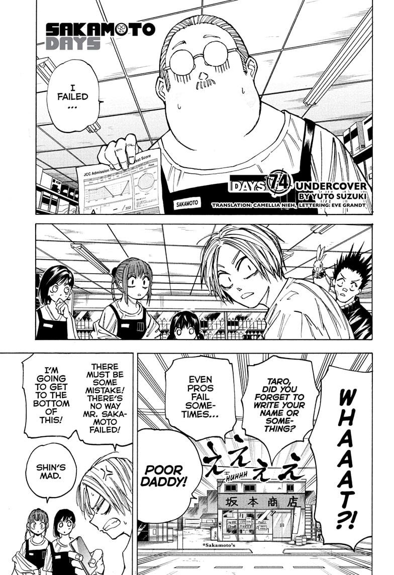 Read Sakamoto Days ENGLISH Manga Online