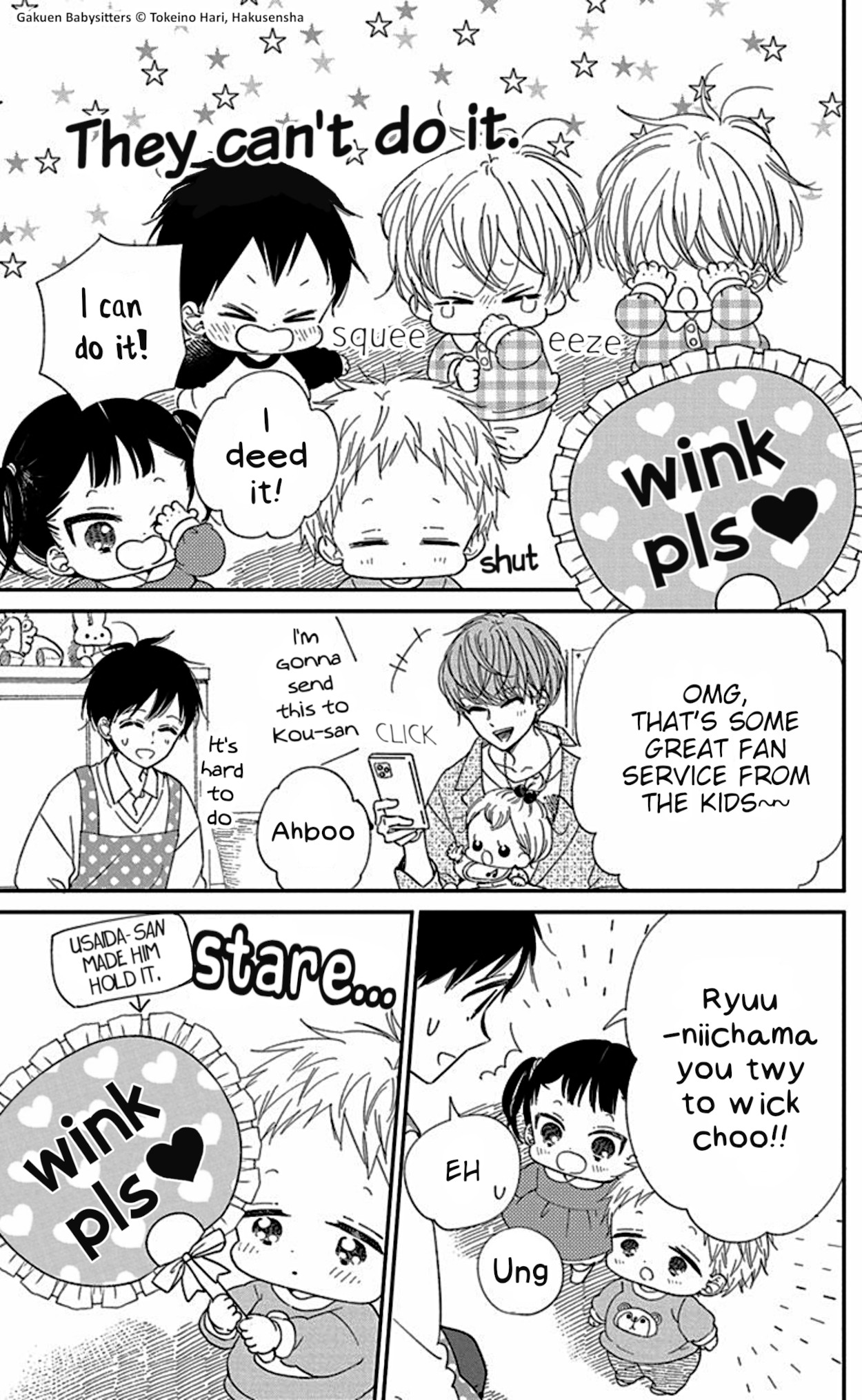 Read School Babysitters ENGLISH Manga Online