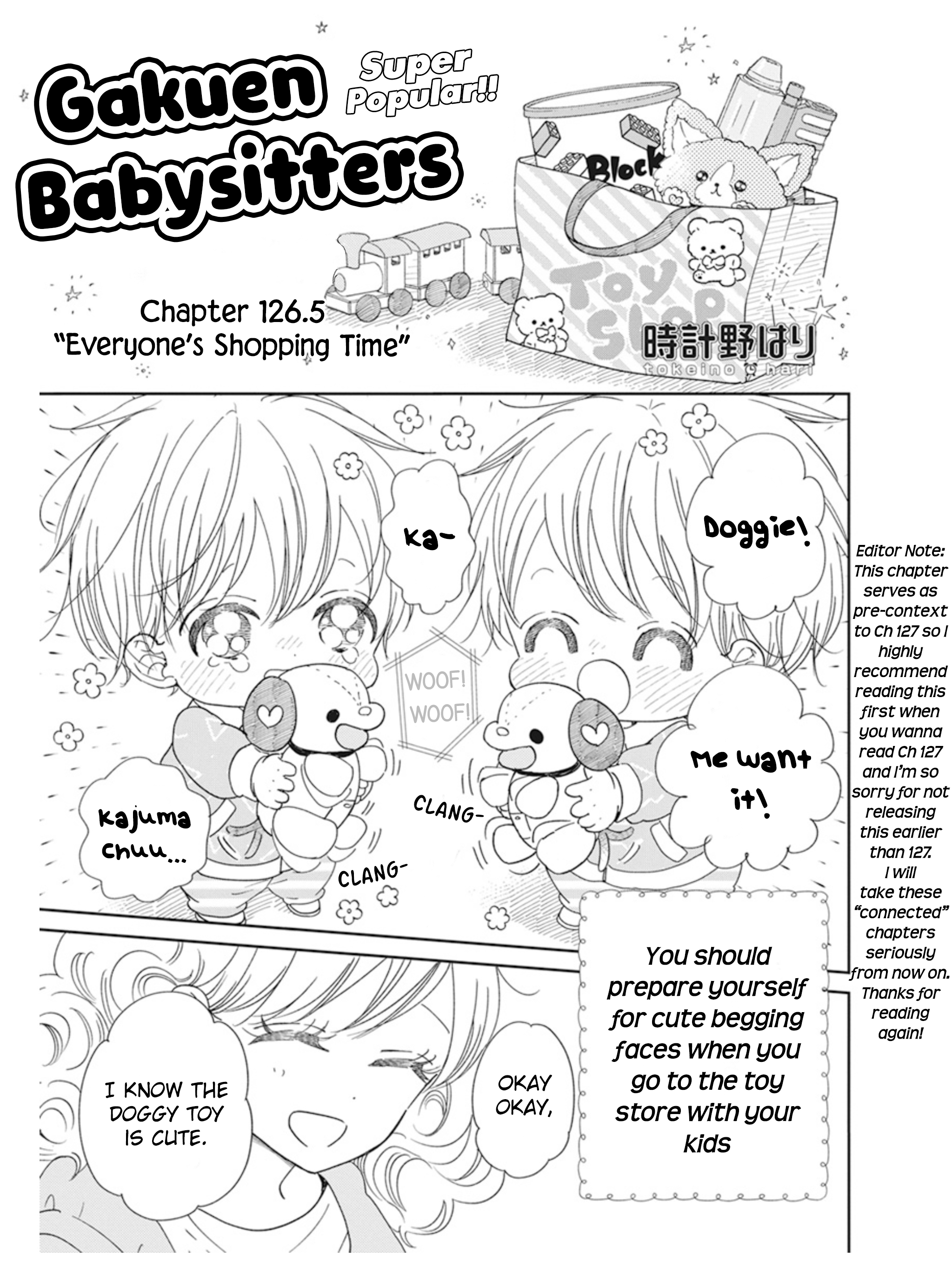 Read School Babysitters ENGLISH Manga Online