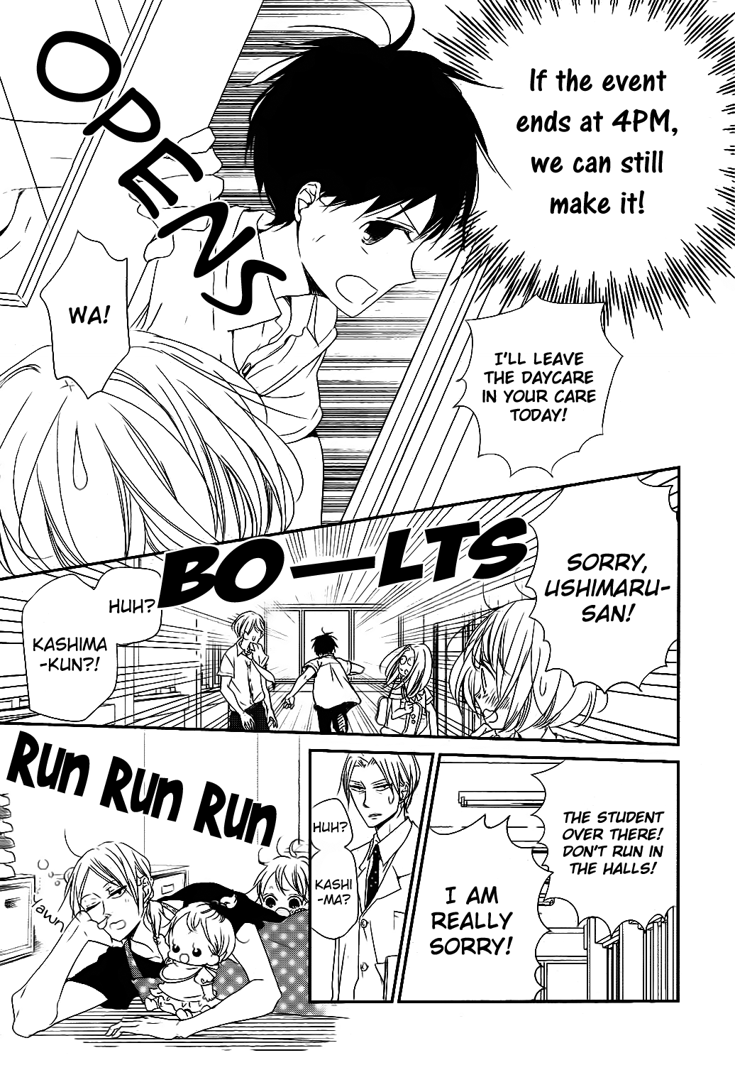 Read School Babysitters ENGLISH Manga Online
