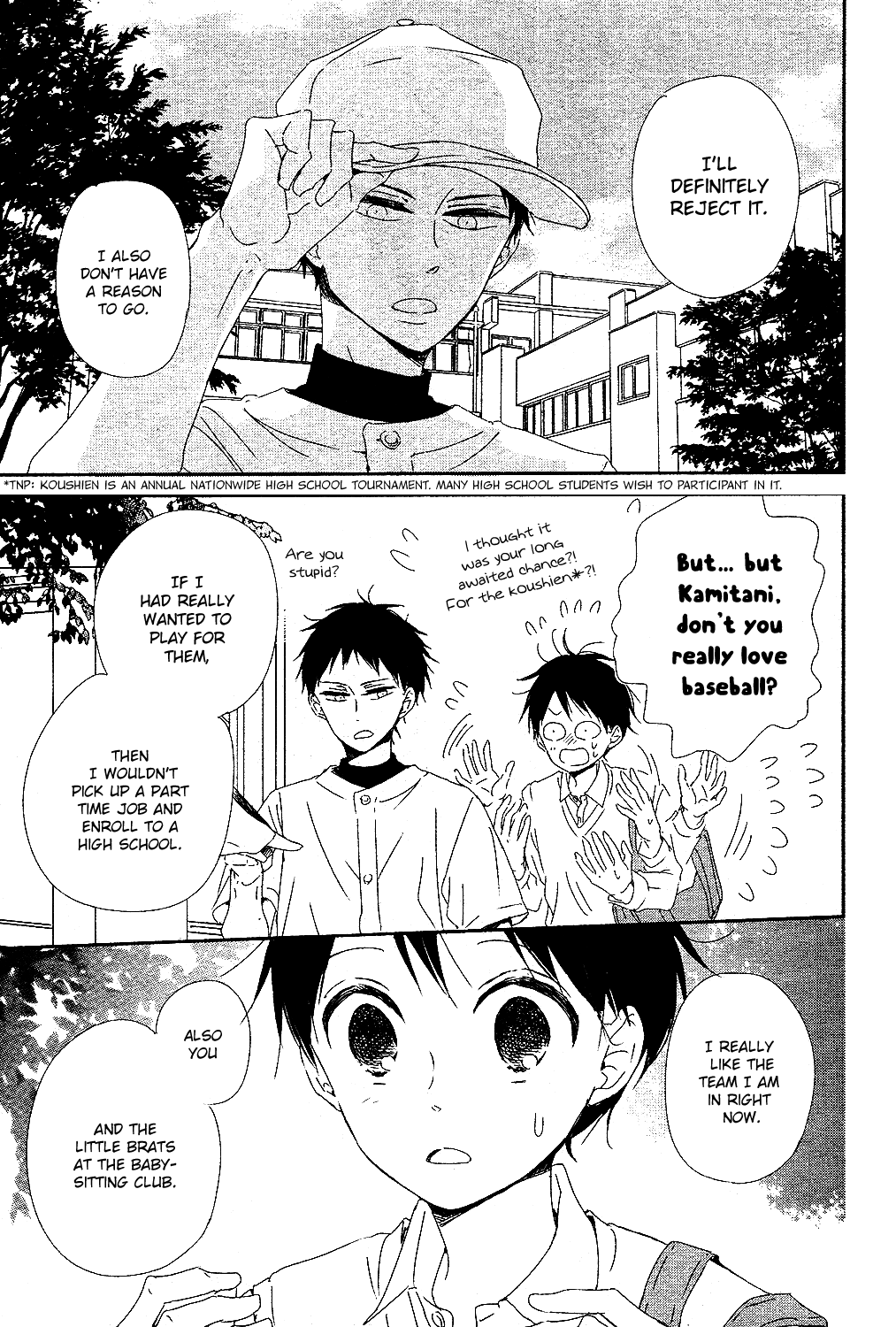 Read School Babysitters ENGLISH Manga Online