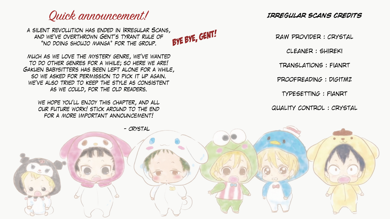 Read School Babysitters ENGLISH Manga Online