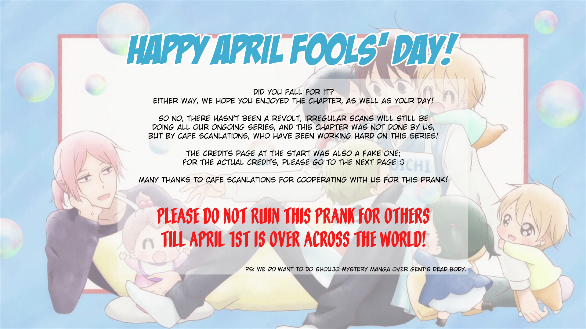 Read School Babysitters ENGLISH Manga Online