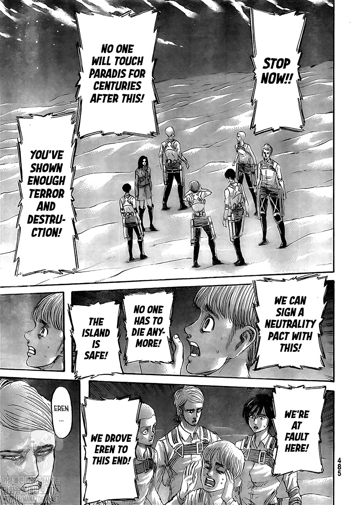 Read Shingeki no Kyojin ENGLISH Manga Online