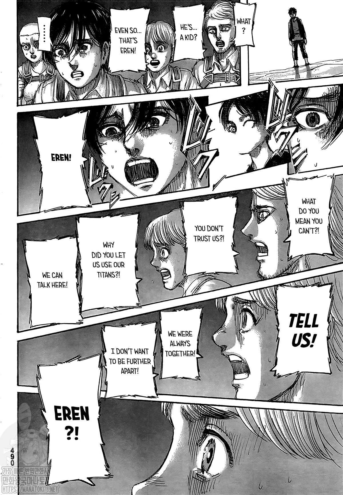 Read Shingeki no Kyojin ENGLISH Manga Online