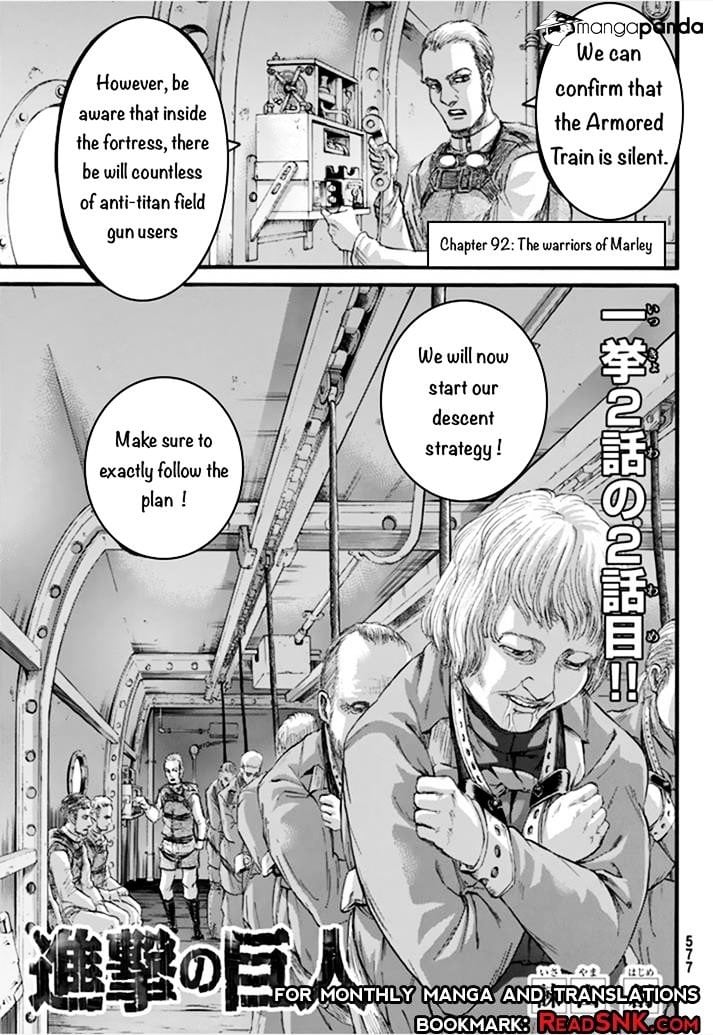 Read Shingeki no Kyojin ENGLISH Manga Online