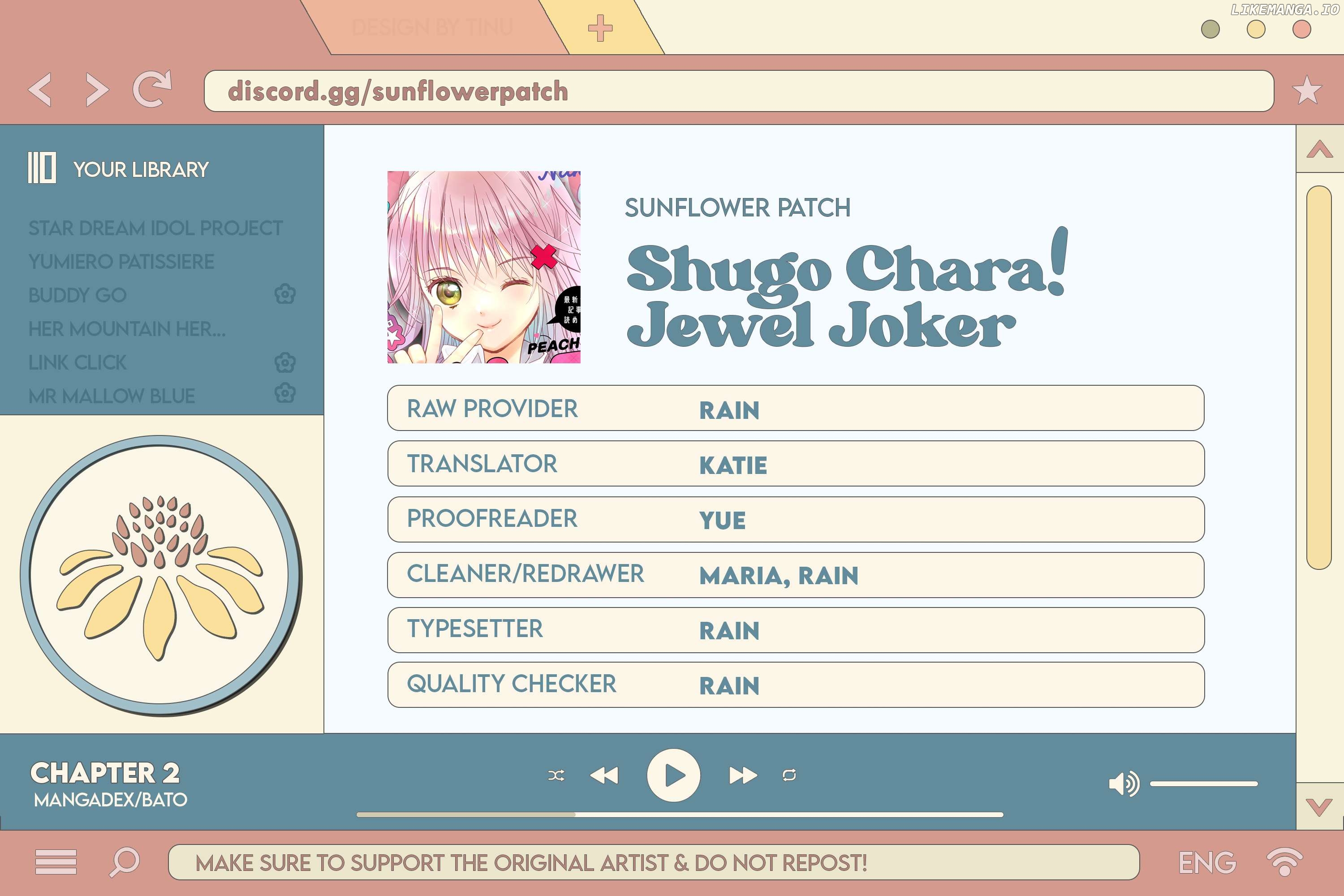 Read Shugo Chara! Jewel Joker ENGLISH Manga Online