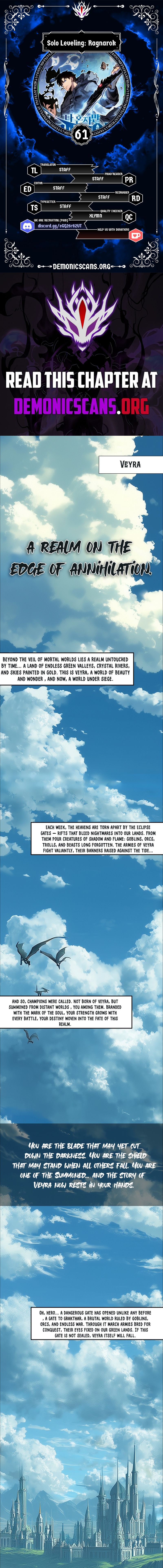 Read Solo Leveling Ragnarok ENGLISH Manga Online