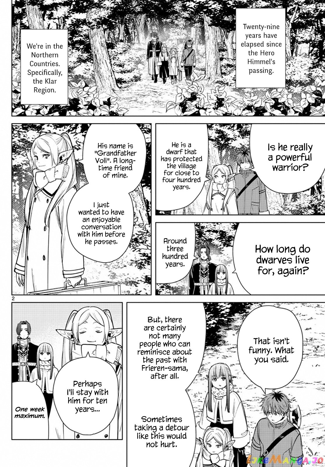 Read Sousou no Frieren ENGLISH Manga Online