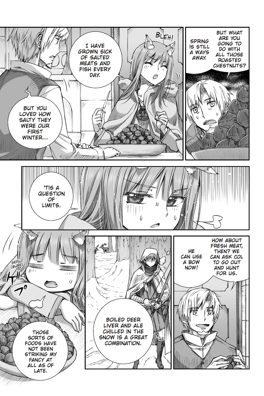 Read Spice and Wolf ENGLISH Manga Online