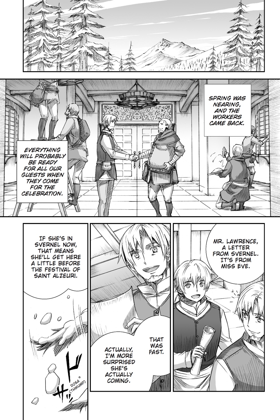 Read Spice and Wolf ENGLISH Manga Online