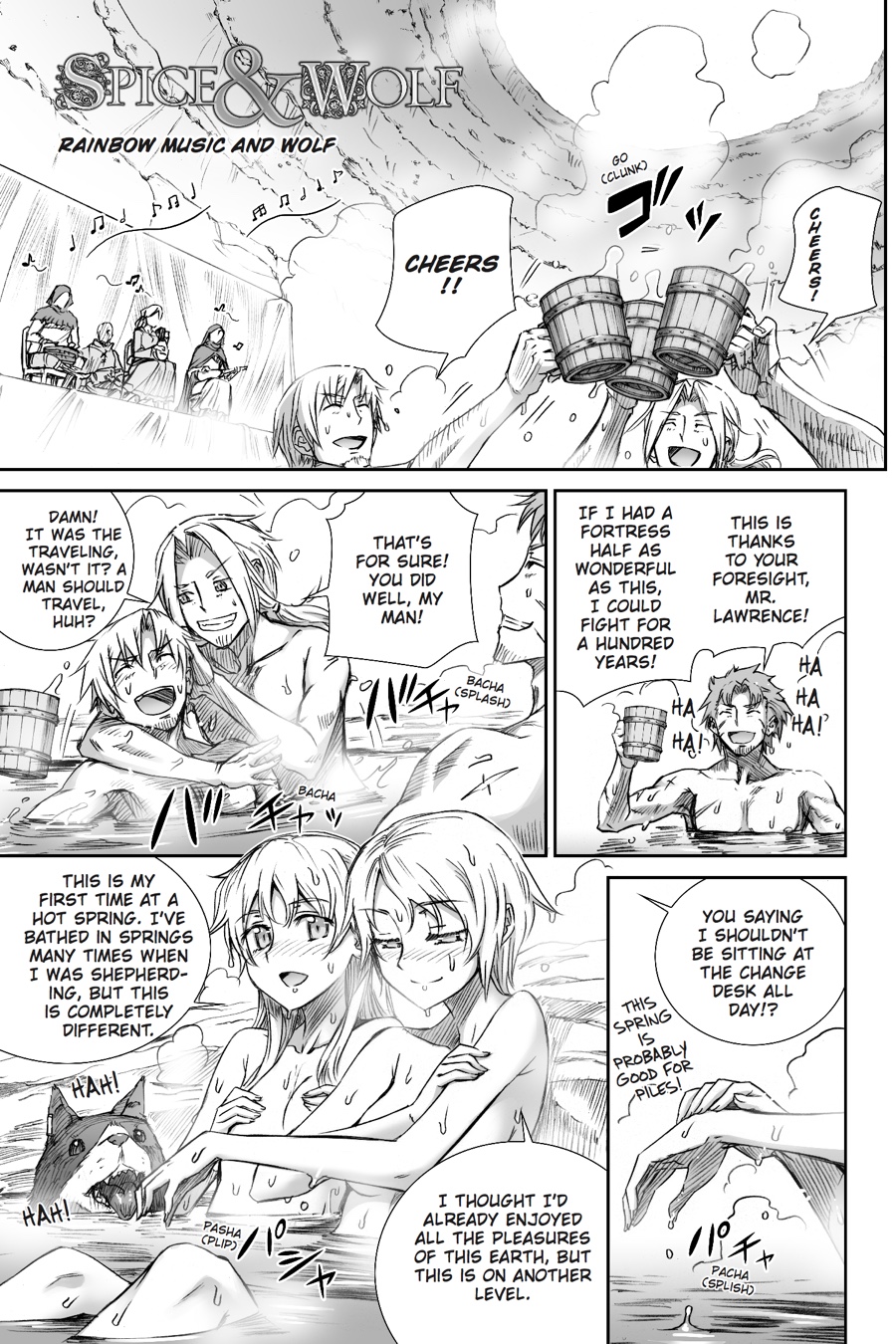 Read Spice and Wolf ENGLISH Manga Online