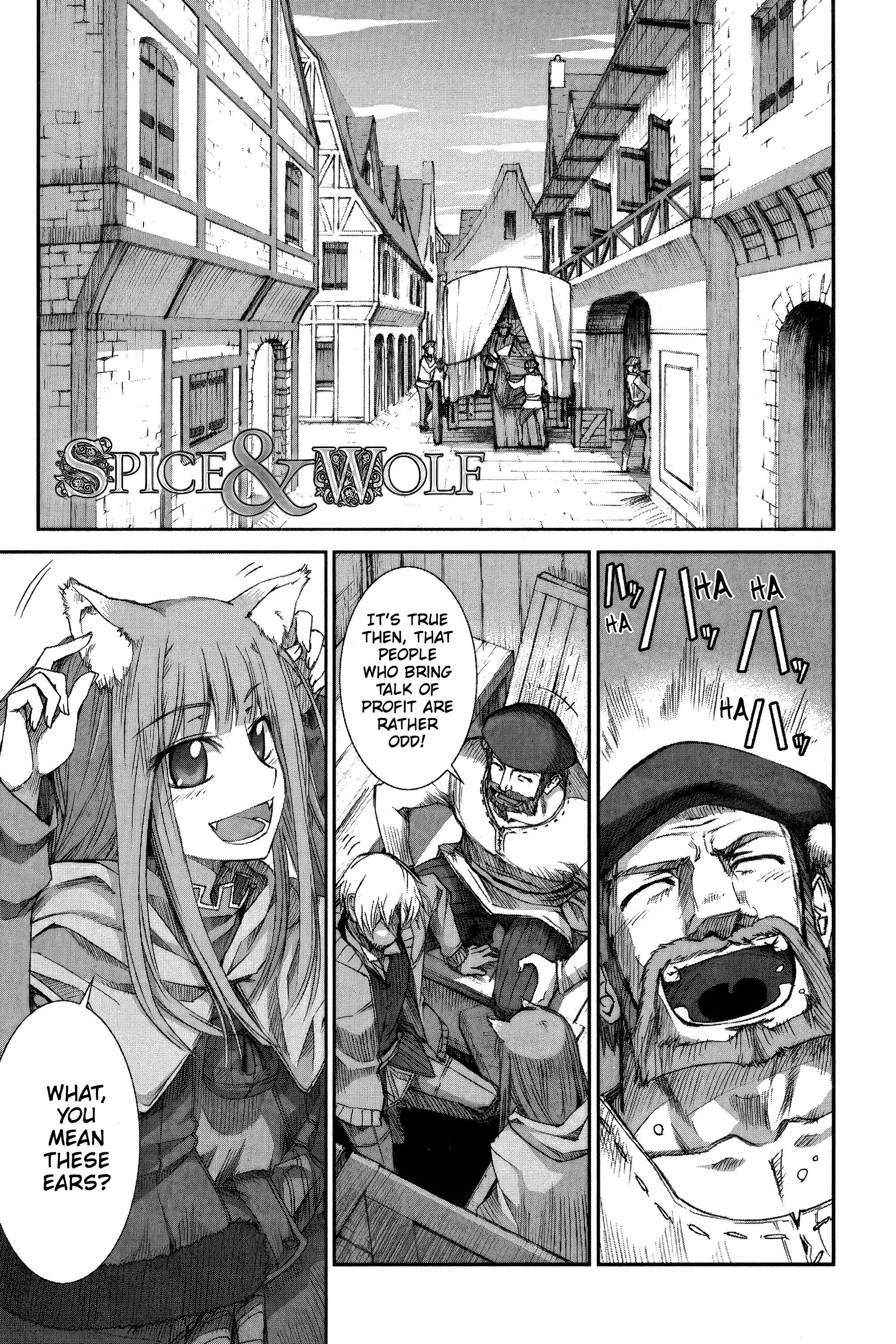 Read Spice and Wolf ENGLISH Manga Online