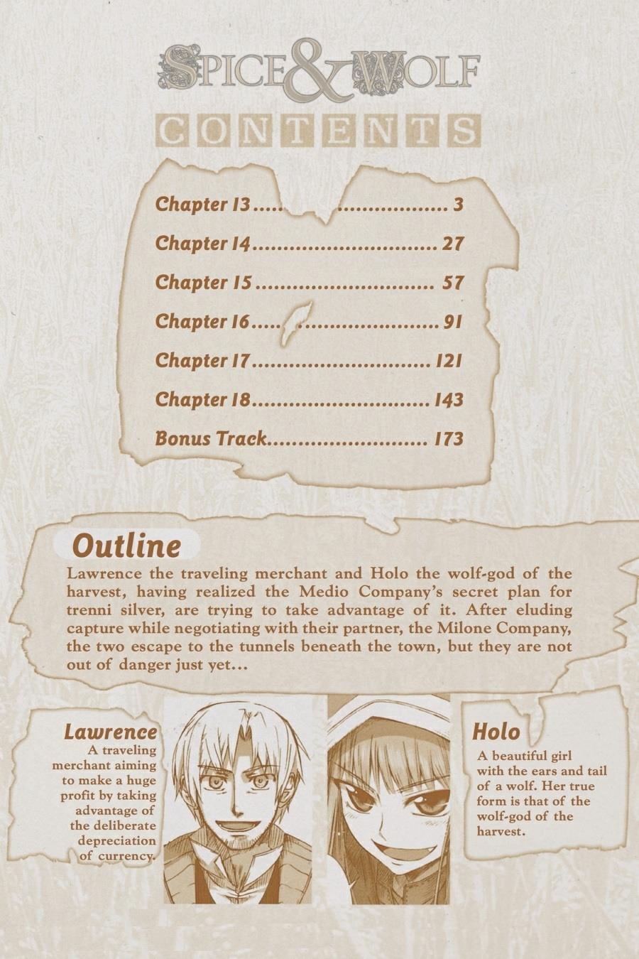 Read Spice and Wolf ENGLISH Manga Online
