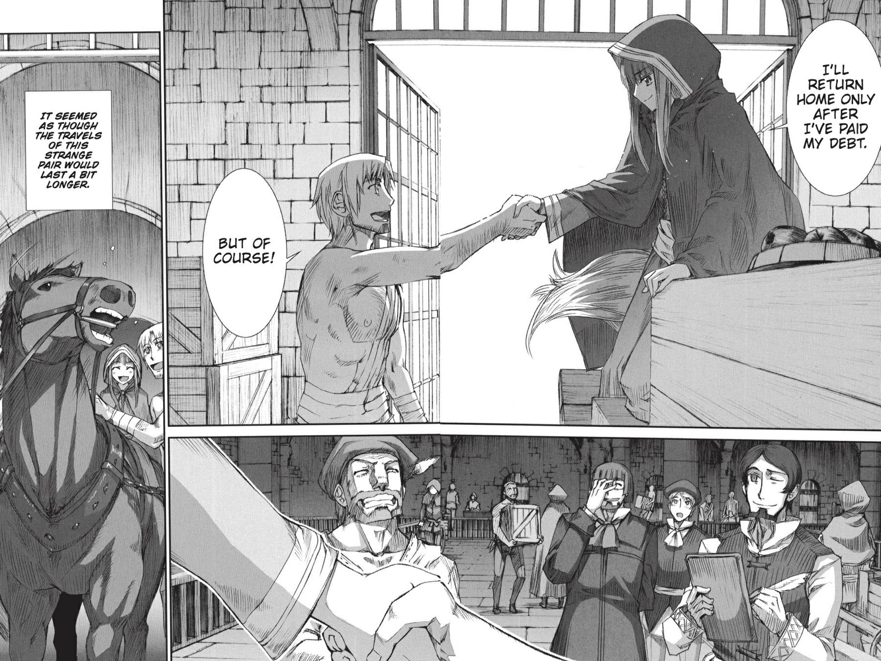 Read Spice and Wolf ENGLISH Manga Online