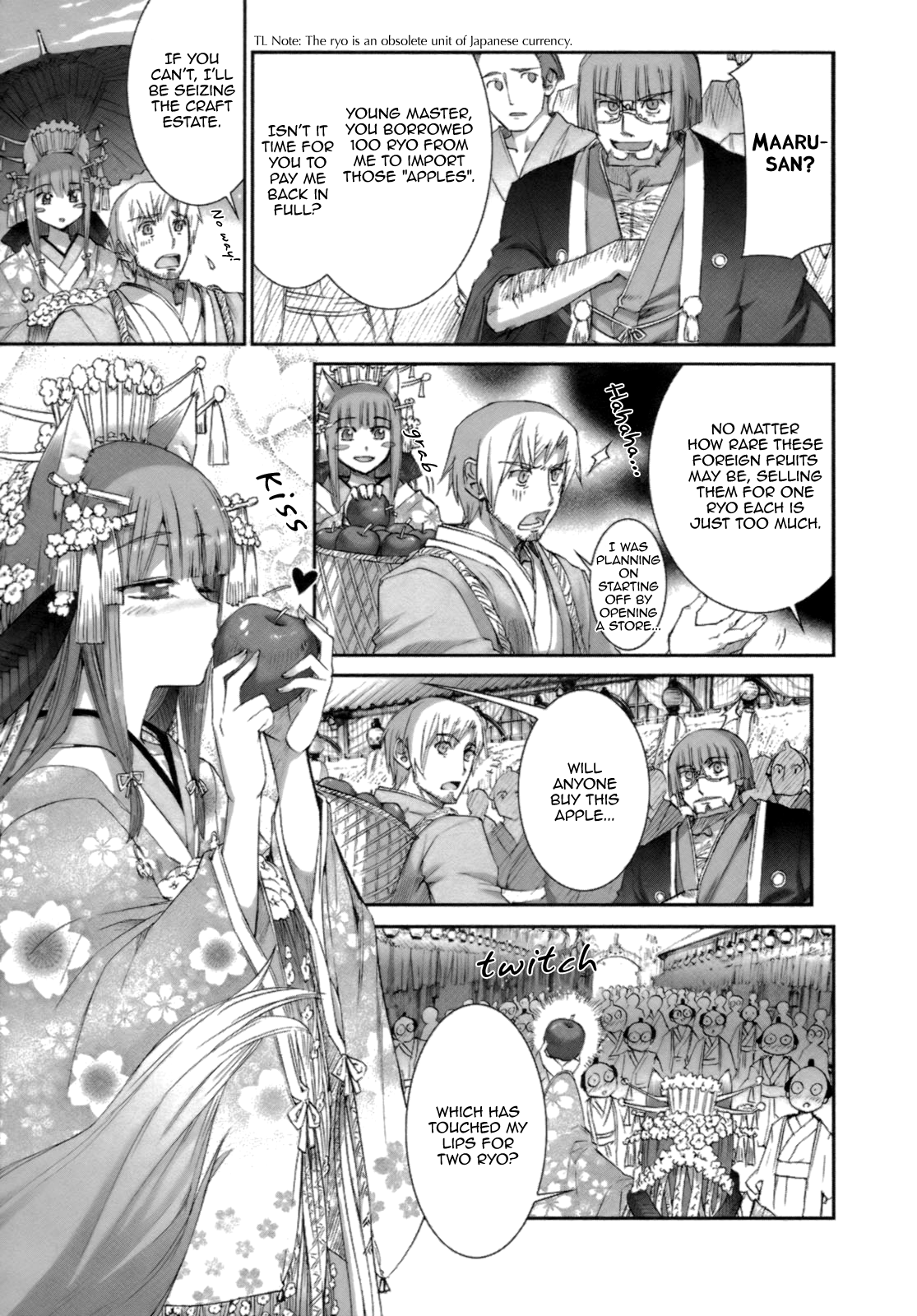Read Spice and Wolf ENGLISH Manga Online
