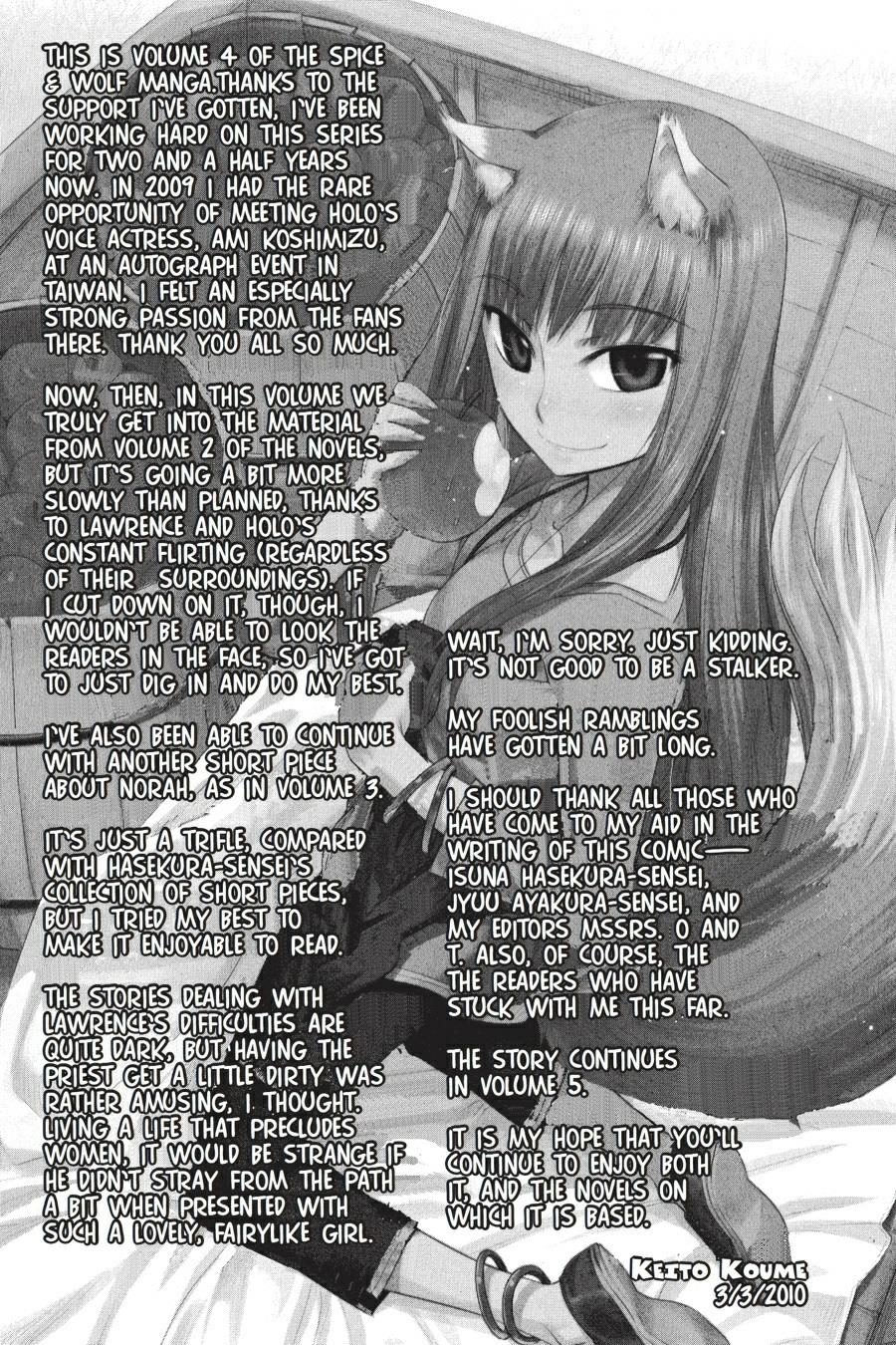 Read Spice and Wolf ENGLISH Manga Online